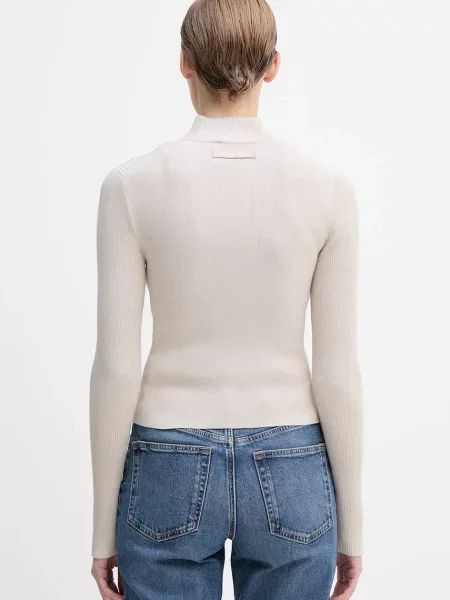 Kardigan Calvin Klein Jeans dámský béžová