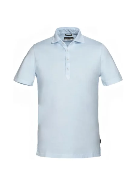 Scurt tricou polo Moorer albastru