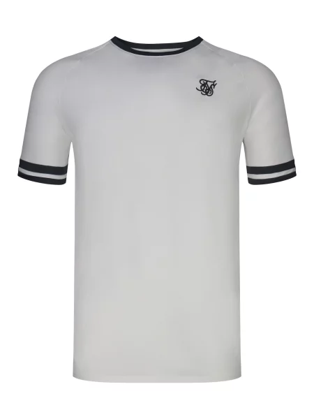 SikSilk Tričko černá bílá