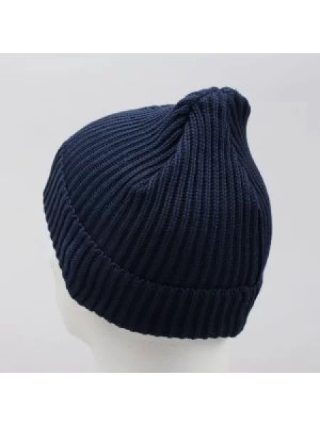 Zimní čepice Patagonia Fishermans Rolled Beanie navy blue námořnictvo