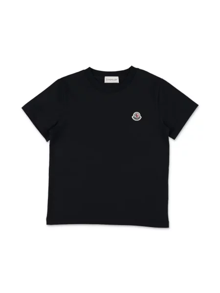 Koszulka dziecięca Moncler Enfant biała