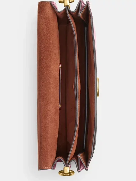 Кожаная сумка через плечо Coach