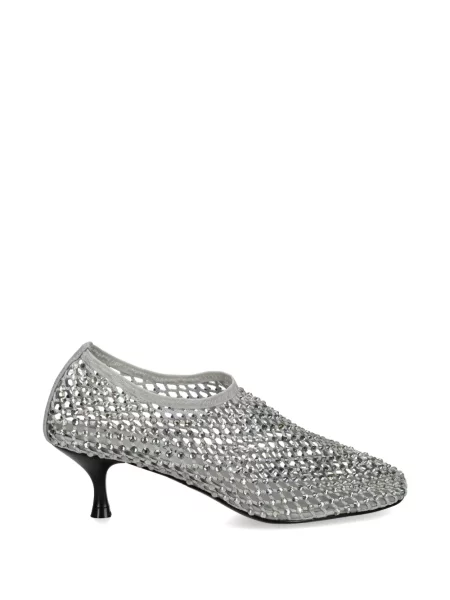 Pantofi cu toc Strategia Shoes argintiu