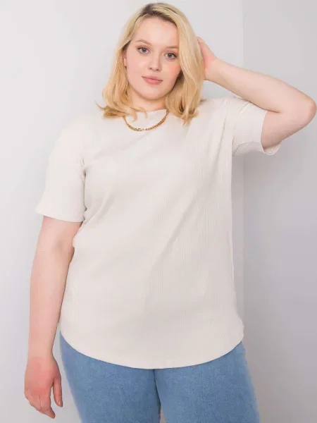 Bluză Fashionhunters bej