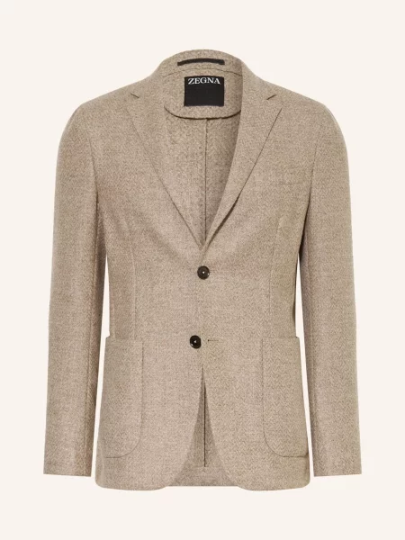 Zegna Sako Slim Fit černošedá