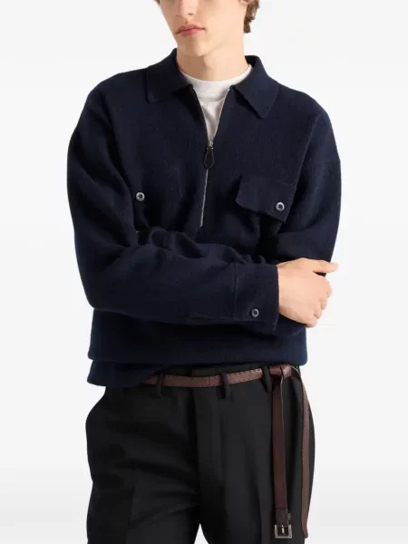 Polo Prada κασμίρ μπλε