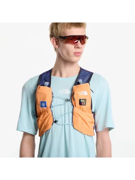 Γιλέκο The North Face Summit Run Vest 10 UNISEX Summit Orange/ Black L μαύρο