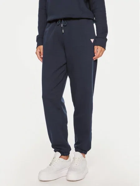 Guess Jeans Παντελόνι φόρμας Σκούρο μπλε