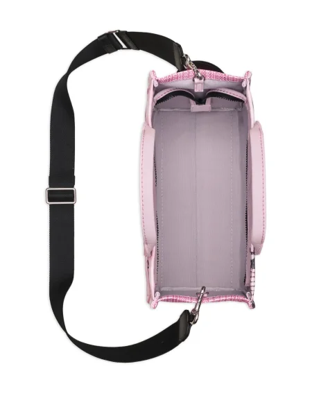 Geantă shopper Marc Jacobs cu imagine roz