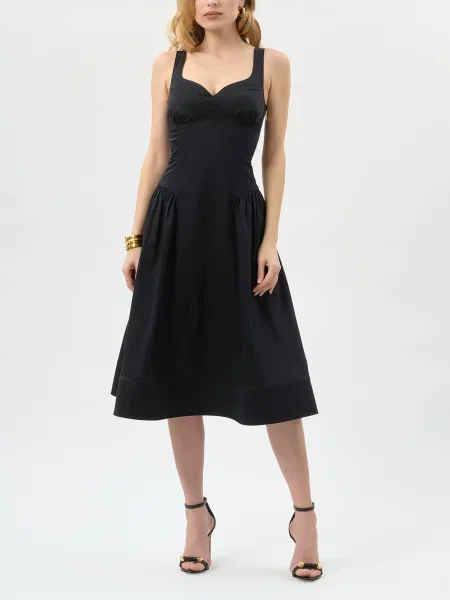 Платье Elisabetta Franchi черное
