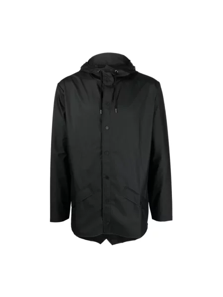 Rains Jacket Black Unisex Kurtki Rains Size: L czarny