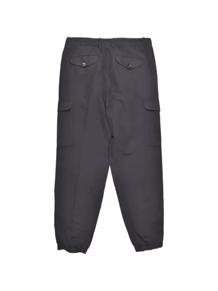 Pantaloni cargo Brunello Cucinelli conici gri