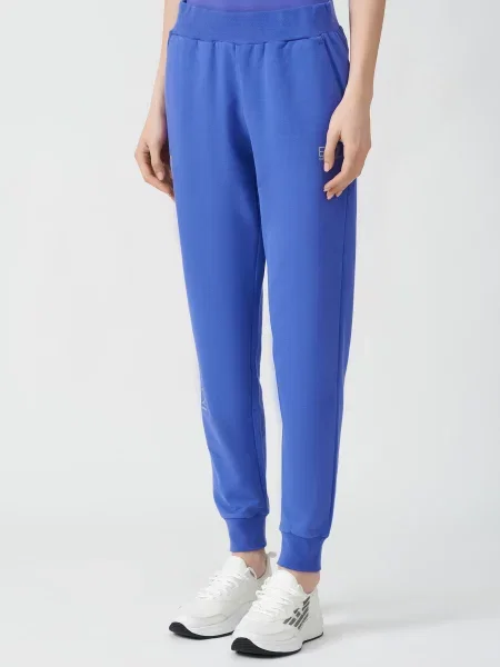 Спортивные штаны Ea7 Emporio Armani фиолетовые