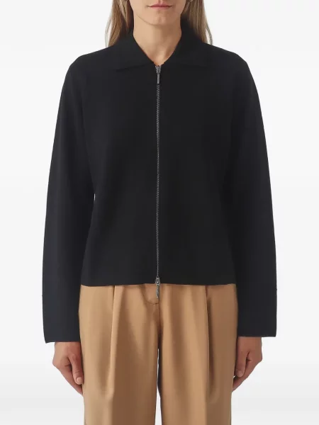 Gulerat cardigan Max Mara negru
