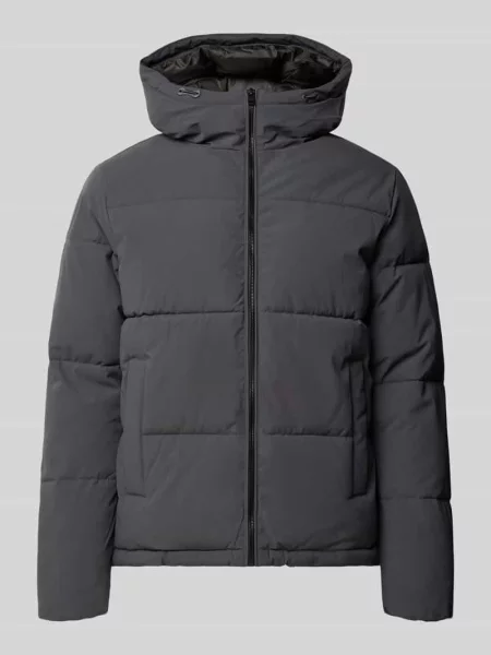 Kurtka pikowana z kapturem model GALAXY' Jack & Jones