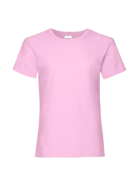 Tricou copii Fruit Of The Loom roz