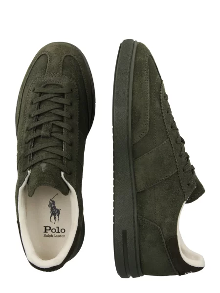 Polo Ralph Lauren Nízke tenisky olivová