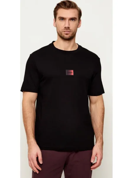HUGO Tricou Danotie negru
