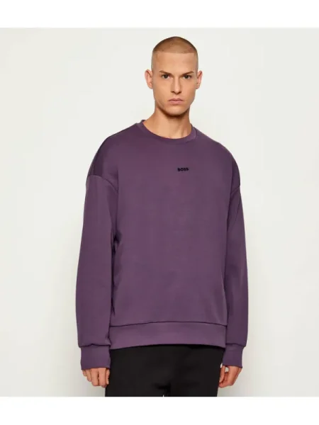 BOSS GREEN Hanorac Stenson | Oversize fit verde