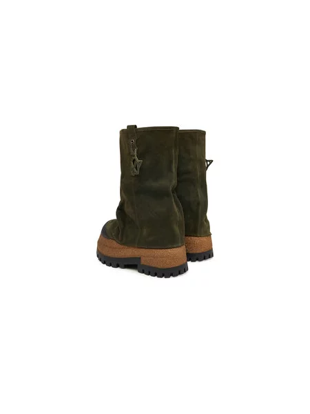 Naked Wolfe Škornji Disturb zelena