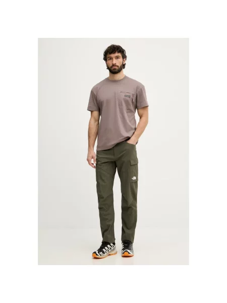 The North Face spodnie trekkingowe Exploration Cargo zielone