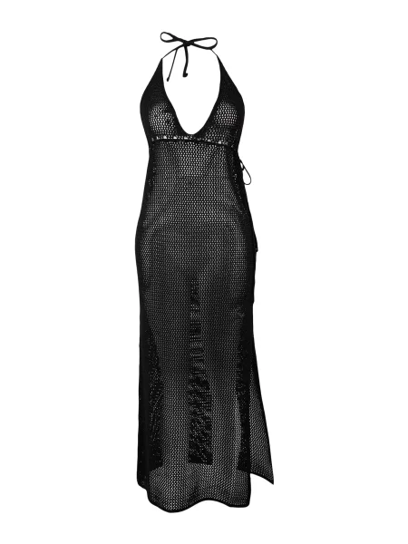 Trendyol Rochie de plaja negru