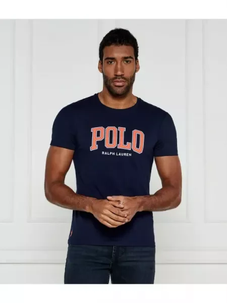 POLO RALPH LAUREN Póló | Custom slim fit kék