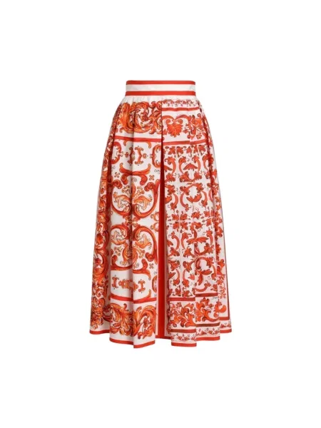 Spódnica Dolce And Gabbana z nadrukiem dzwony