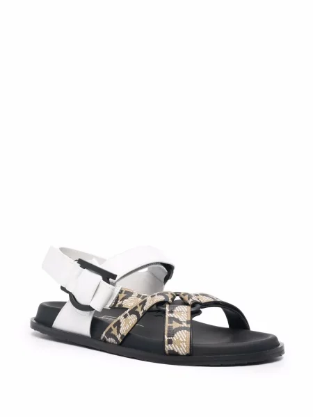Sandale Ferragamo alb