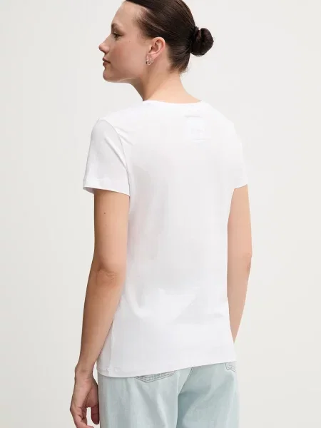 Armani Exchange tričko biela