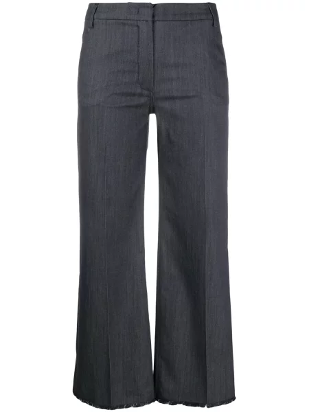 Pantaloni Blanca Vita evazate albastru