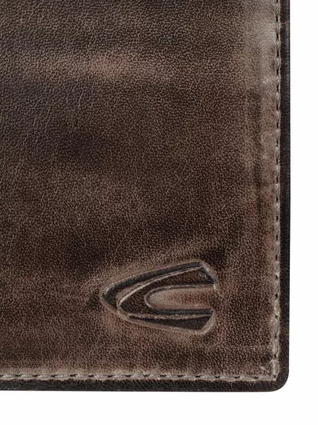 Portfel ze skóry w stylu retro Camel Active czarny