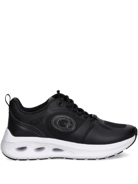 Sneakerși Guess cu autograf negru