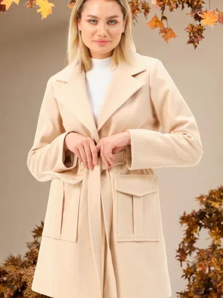 Plašč Dewberry bež