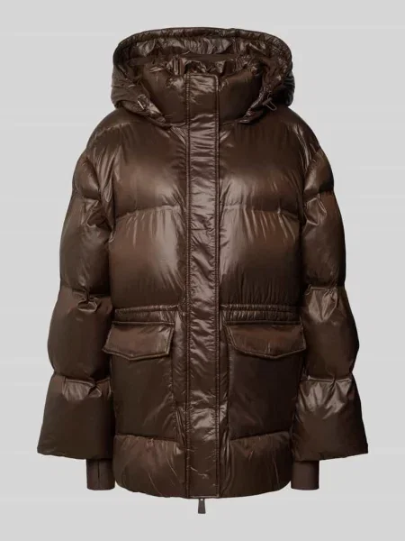 Kurtka w stylu puffer z kapturem model Clotilde' Neo Noir