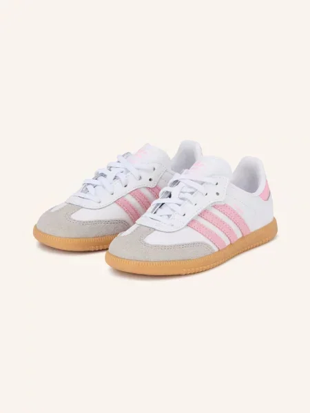 ADIDAS ORIGINALS Tenisky Samba režná / růžová bílá