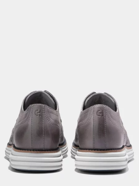 Шкіряні Оксфорди Cole Haan сірий