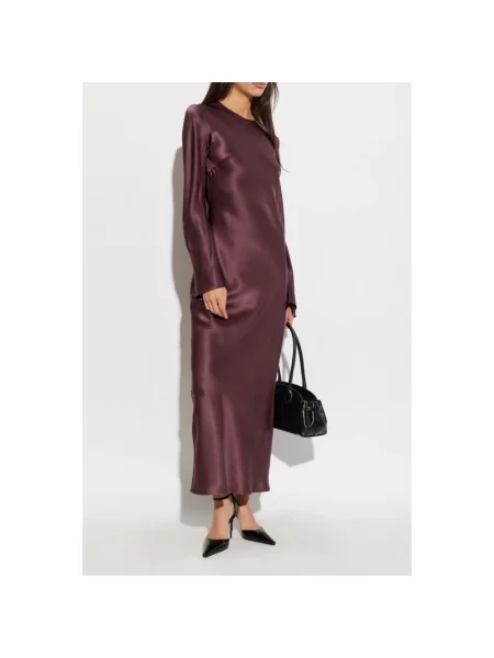 Lniana sukienka By Malene Birger zielona