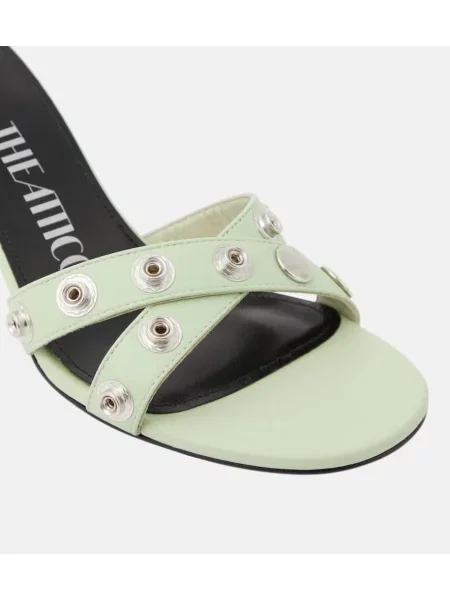 Sandale The Attico din piele albastru
