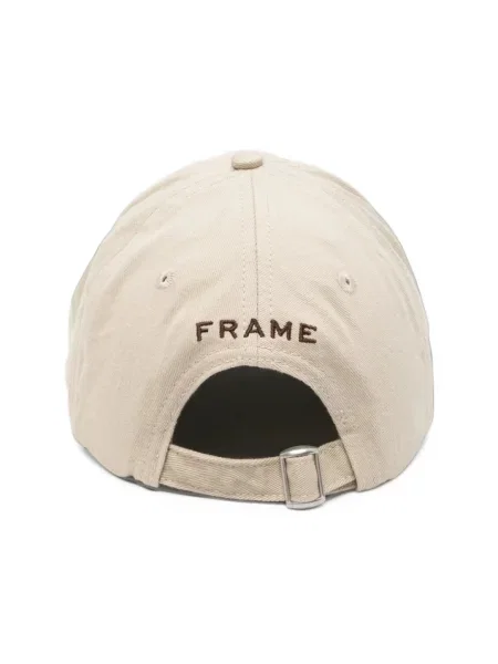 Czapka z daszkiem Frame beżowa