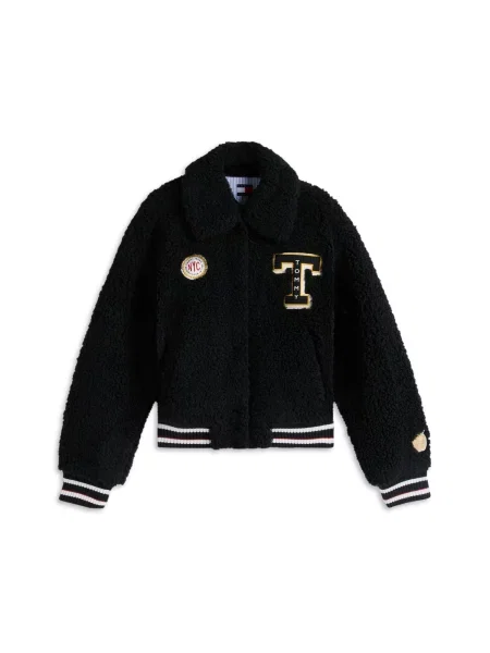 Tommy Jeans Geacă de primăvară-toamnă galben / roșu / negru alb