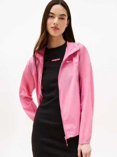 Tommy Jeans Geacă de vânt roz