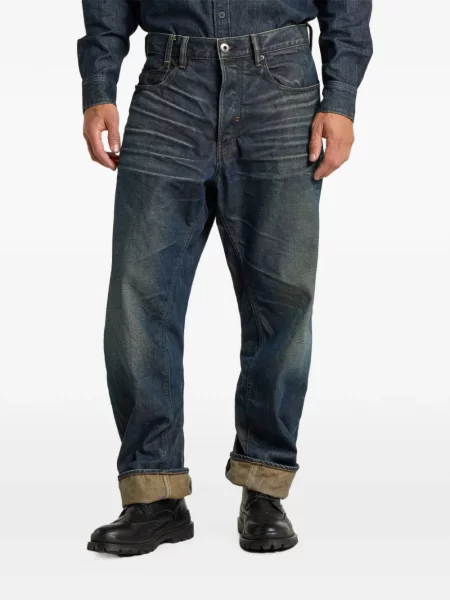 Blugi cu picior larg G-star Raw albastru
