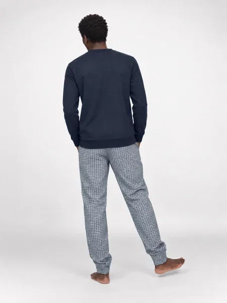 Pijamale Emporio Armani albastru