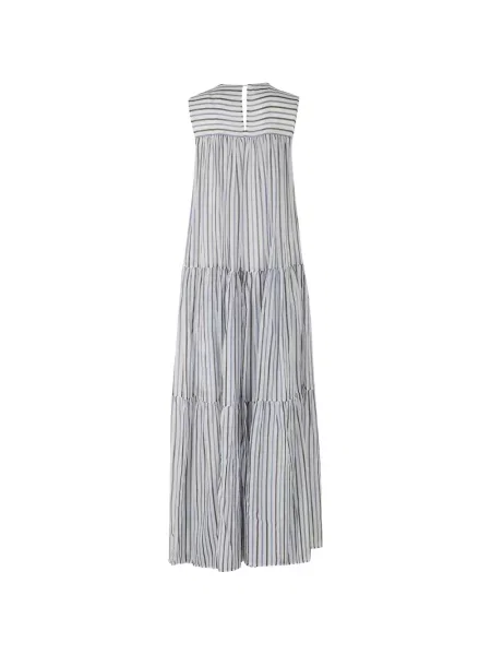 Rochie maxi Semicouture alb