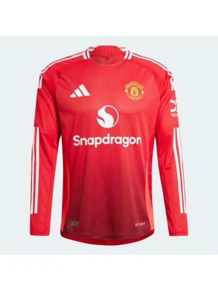 Koszulka Manchester United Long Sleeve Home Authentic czerwona