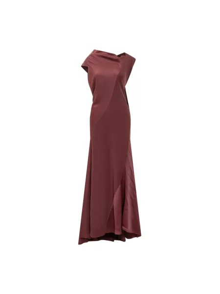 Sukienka Alberta Ferretti czerwona
