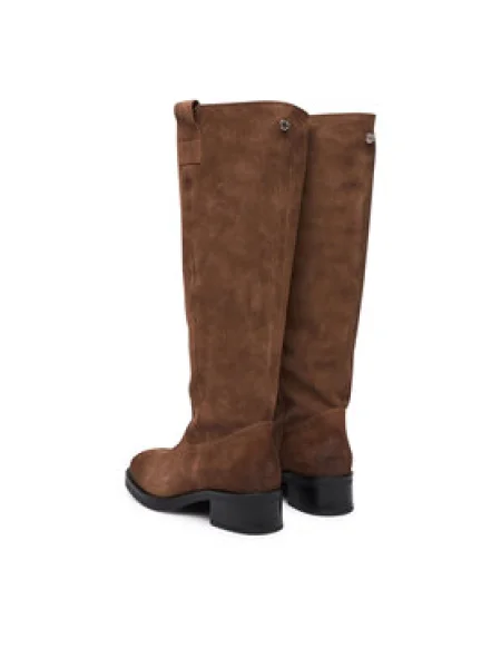 Steve Madden Čižmy Banner hnedá