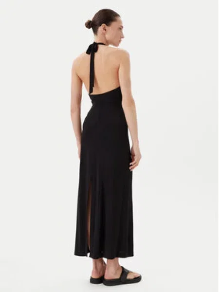 Max Mara Beachwear Cocktail obleka Ghiotto črna