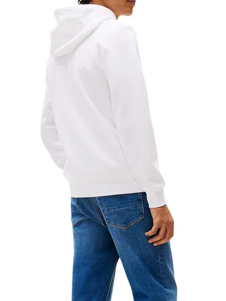 Hoodie Tommy Hilfiger s kapuco bela